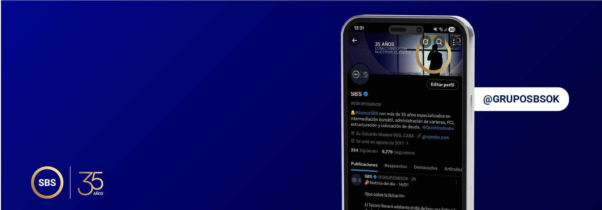 &iexcl;Seguinos en X!